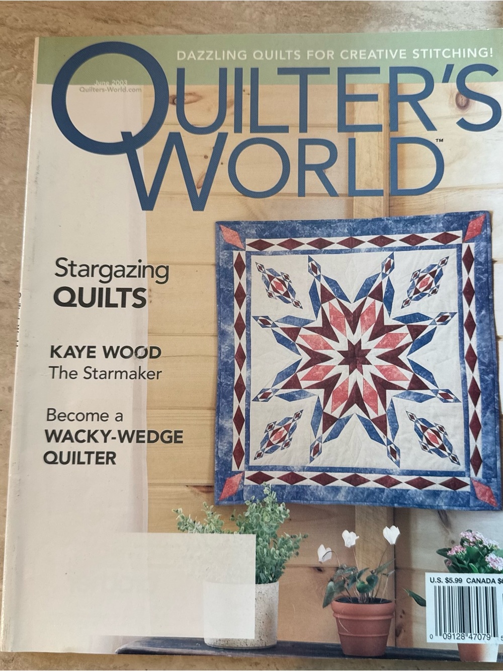 Quilter's World Vintage Magazine‎ June 2003